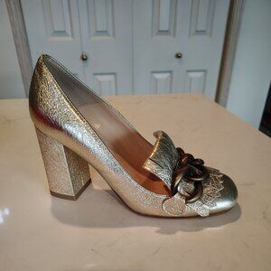 George J. Love Gucci-like Rio Platino (Gold) Loafer